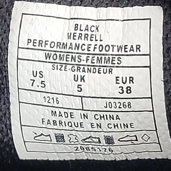 Merrell 1SIX8 Slice Women's Fashion Sneaker Black Gray US Size 7.5 - Picture 8 of 8